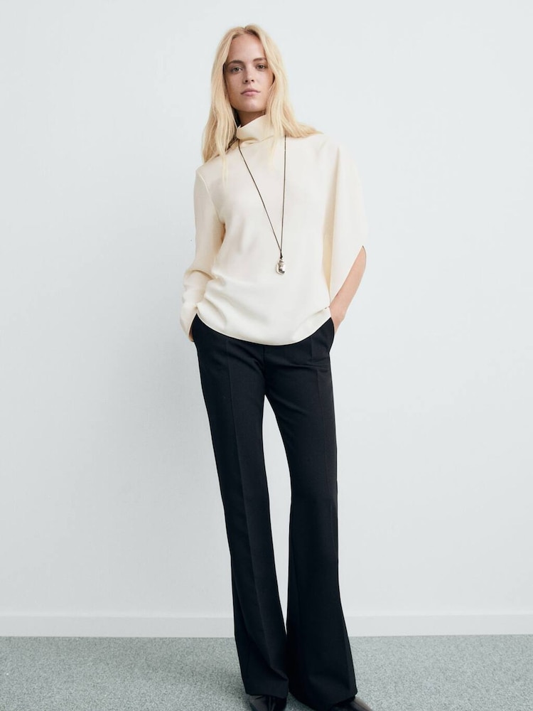 Mango White Blouse Luna - Image 1 of 6