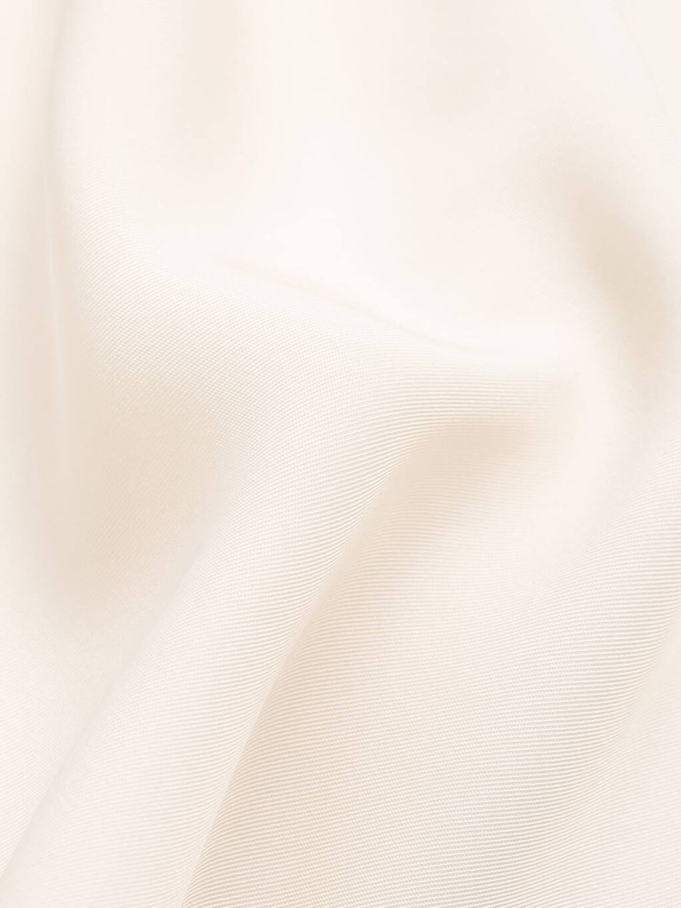 Mango White Draped Neck Blouse - Image 7 of 7