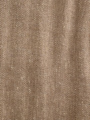 Sand Herringbone Regular Tapered Fit Signature Heritage Linen Rich Trousers - Image 8 of 11