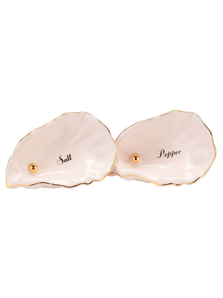 Yvonne Ellen Cream Oyster Pinch Pots - Image 1 of 3 Yvonne Ellen Cream Oyster Pinch Pots - Image 1 of 3