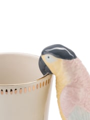 Yvonne Ellen Green Parrot Parrot Jug - Image 4 of 4