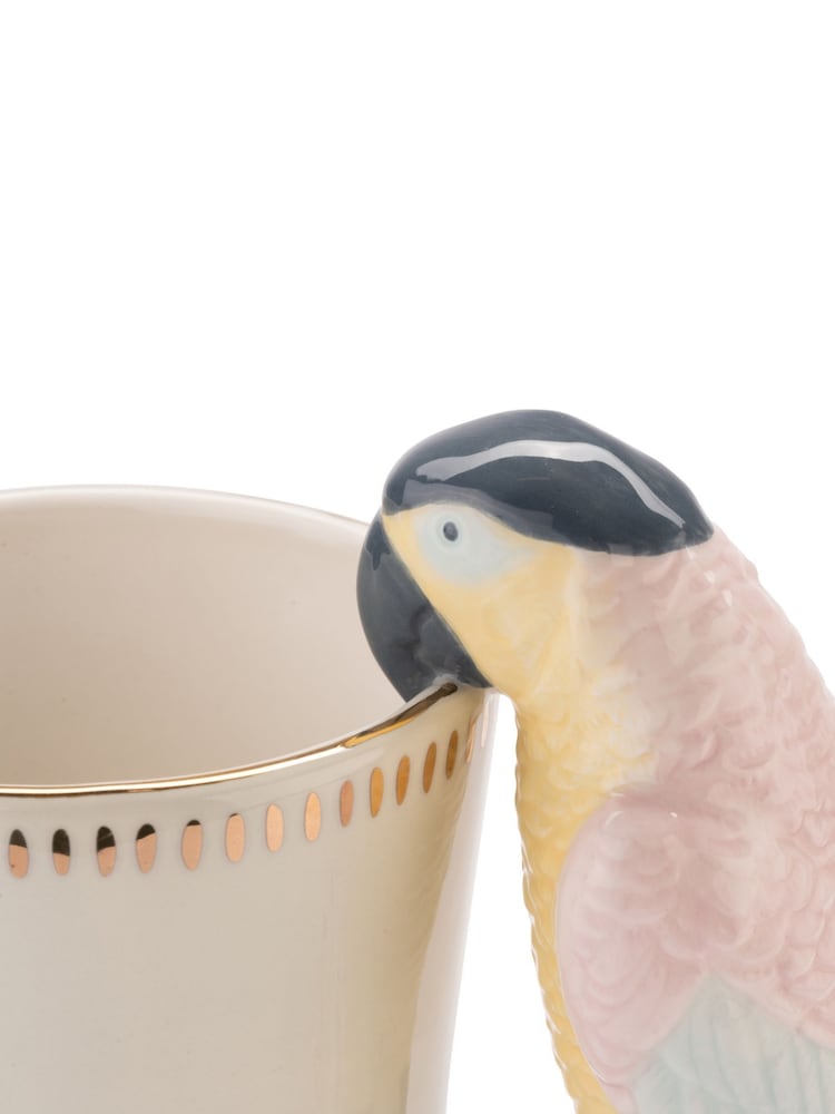 Yvonne Ellen Green Parrot Parrot Jug - Image 4 of 4