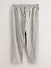 رمادي فاتح - Signature Heritage Linen Blend Dogtooth Trousers - صورة 7 من 10