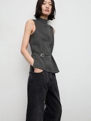 Mango Grey Ancona Top - Image 3 of 6