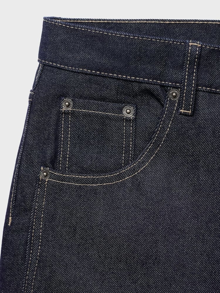 Mango Blue High-Rise Balloon Jeans - Image 7 of 7