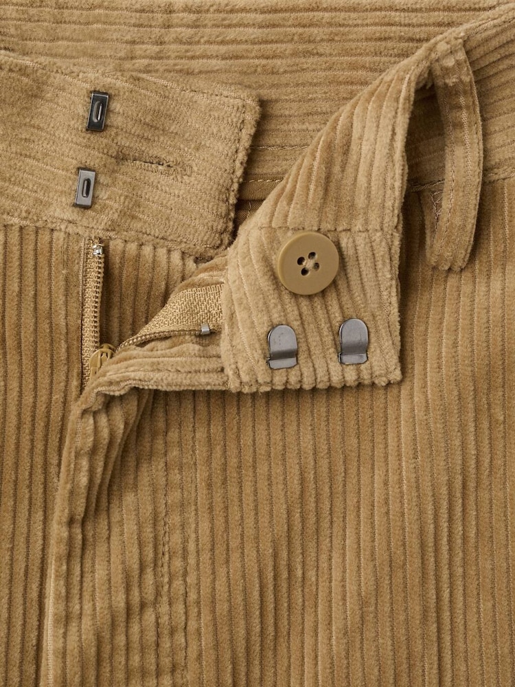 Mango Brown Wide Leg Cord Trousers - Image 7 of 7 Mango Brown Wide Leg Cord Trousers - Image 7 of 7