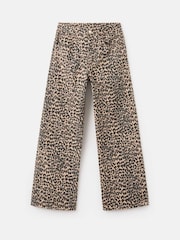 Mango Brown Jeans Leopard - Image 6 of 6