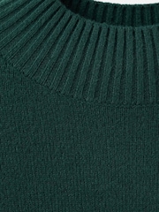 Mango Green High Neck Long Sleeve Jumper - Image 6 of 6