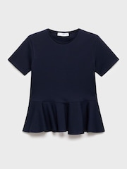 Mango Blue T-Shirt Pepla - Image 5 of 6