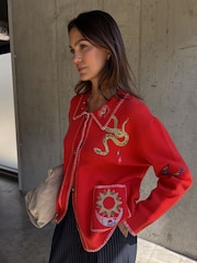 Never Fully Dressed Mystical Cardigan with Collar - Imagen 1 de 8