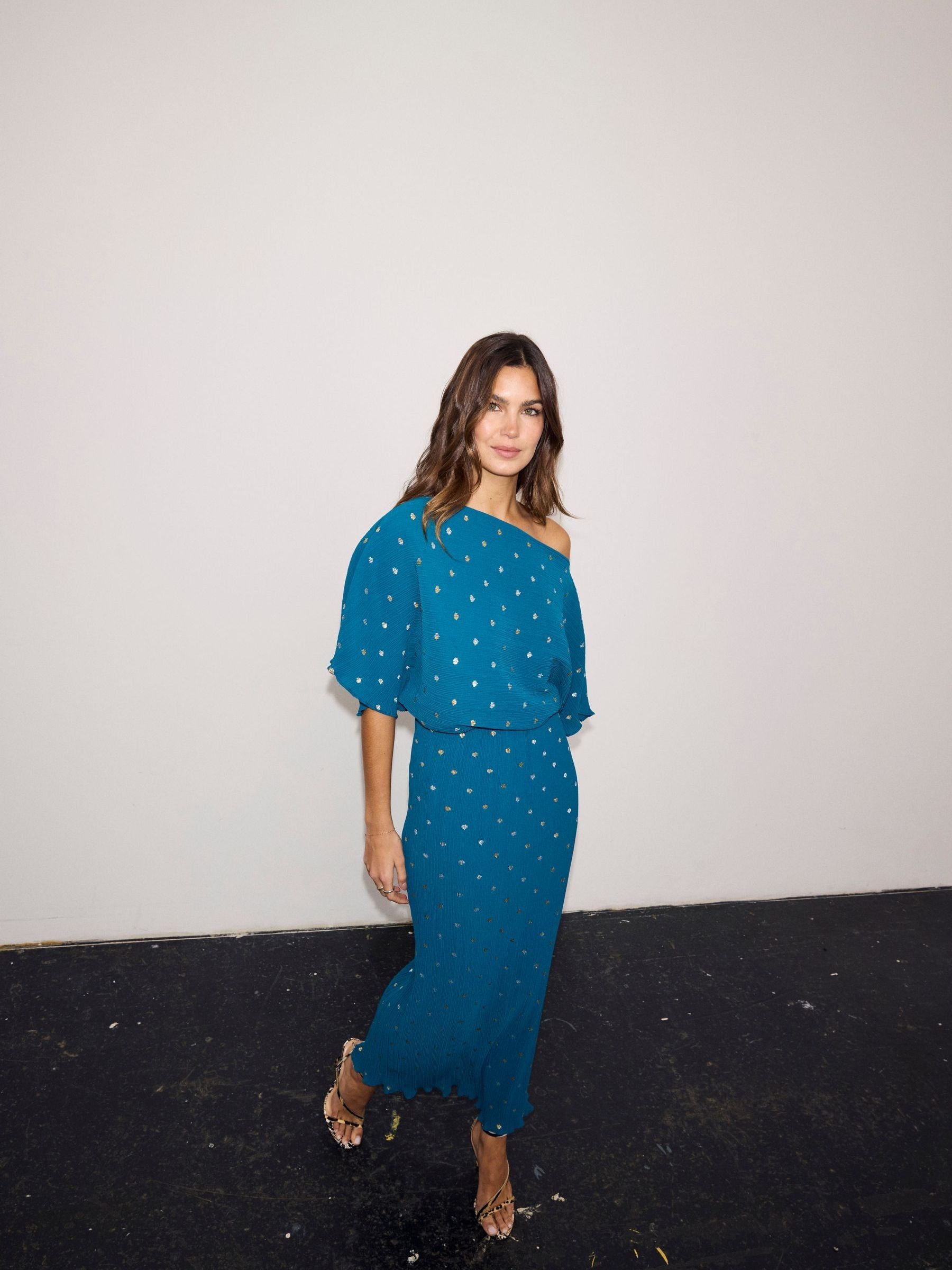 never fully dressed black tilly plisse dress with gold fleck Buy Amarra Dress Style 54236 main image 1
