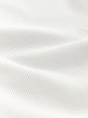 White Ribbed Henley Vest - Image 7 of 8