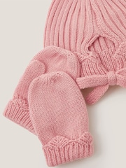 Monsoon Baby Bonnet & Mitten Set - Imagen 3 de 3