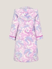 Monsoon Pink Glow In The Dark Unicorn Dressing Gown - Image 2 of 3