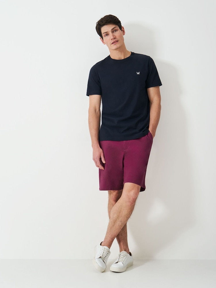 Crew Clothing Red Cotton Bermuda Chino Shorts - Image 1 of 1 Crew Clothing Red Cotton Bermuda Chino Shorts - Image 1 of 1