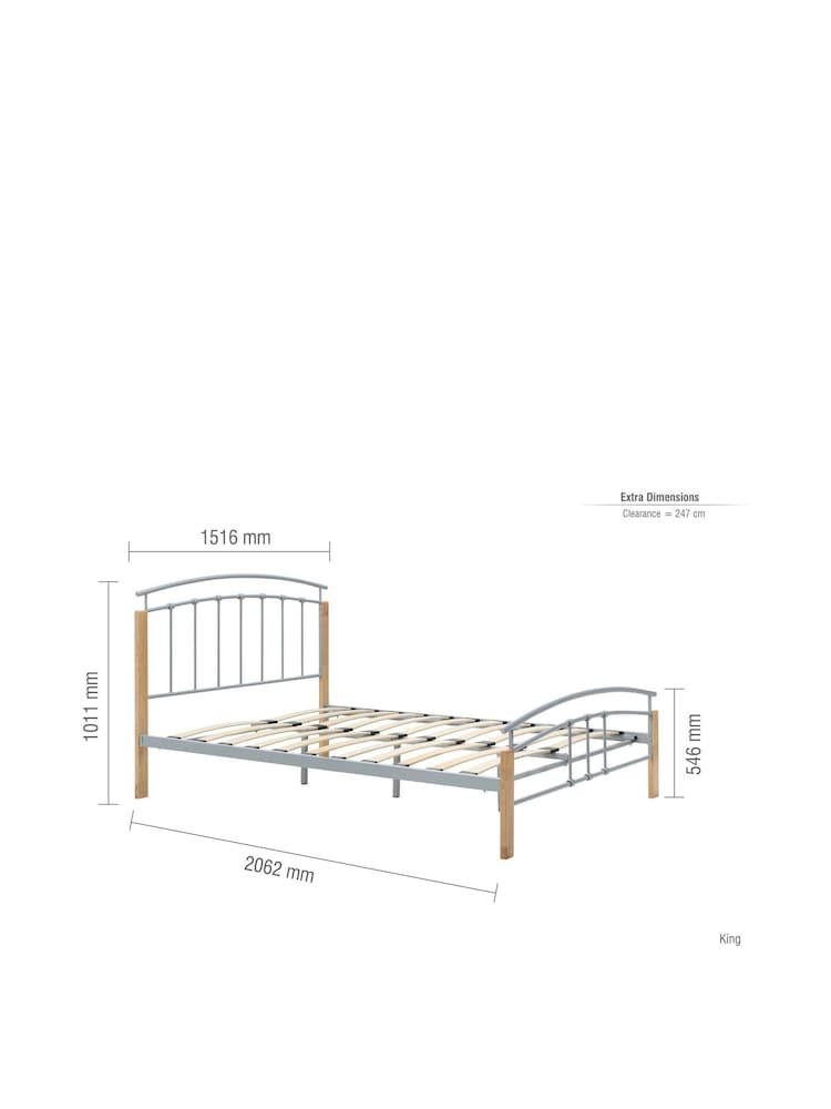 Birlea Silver Tetras Bed - Image 13 of 13