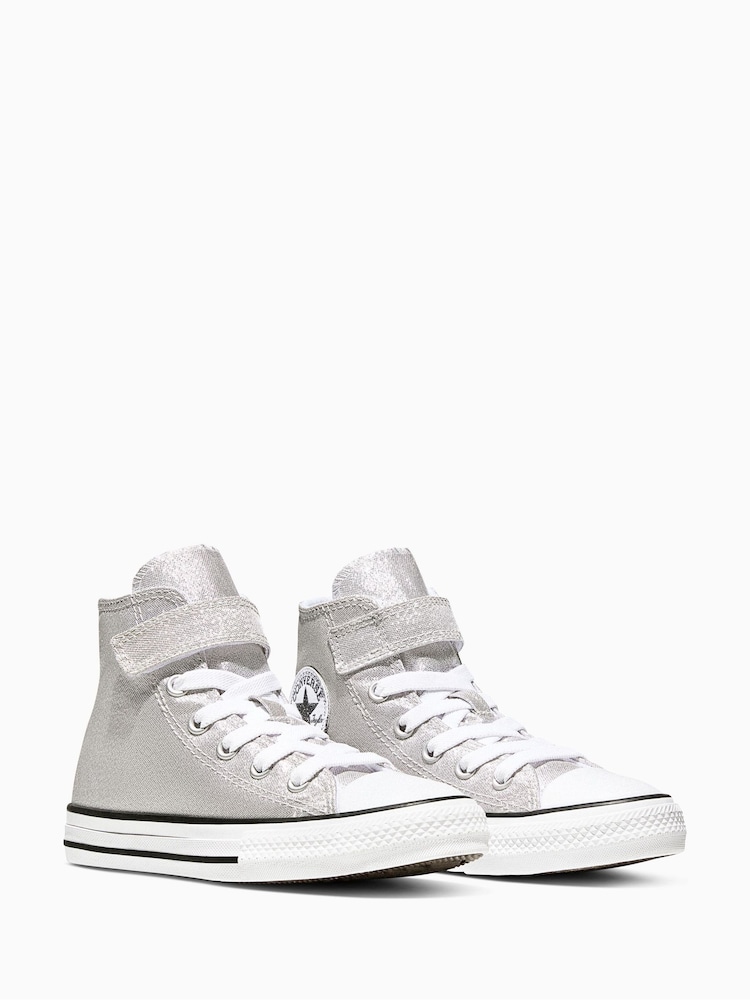 Converse Metallic Chuck Taylor Move Platform Trainers - Image 2 of 6
