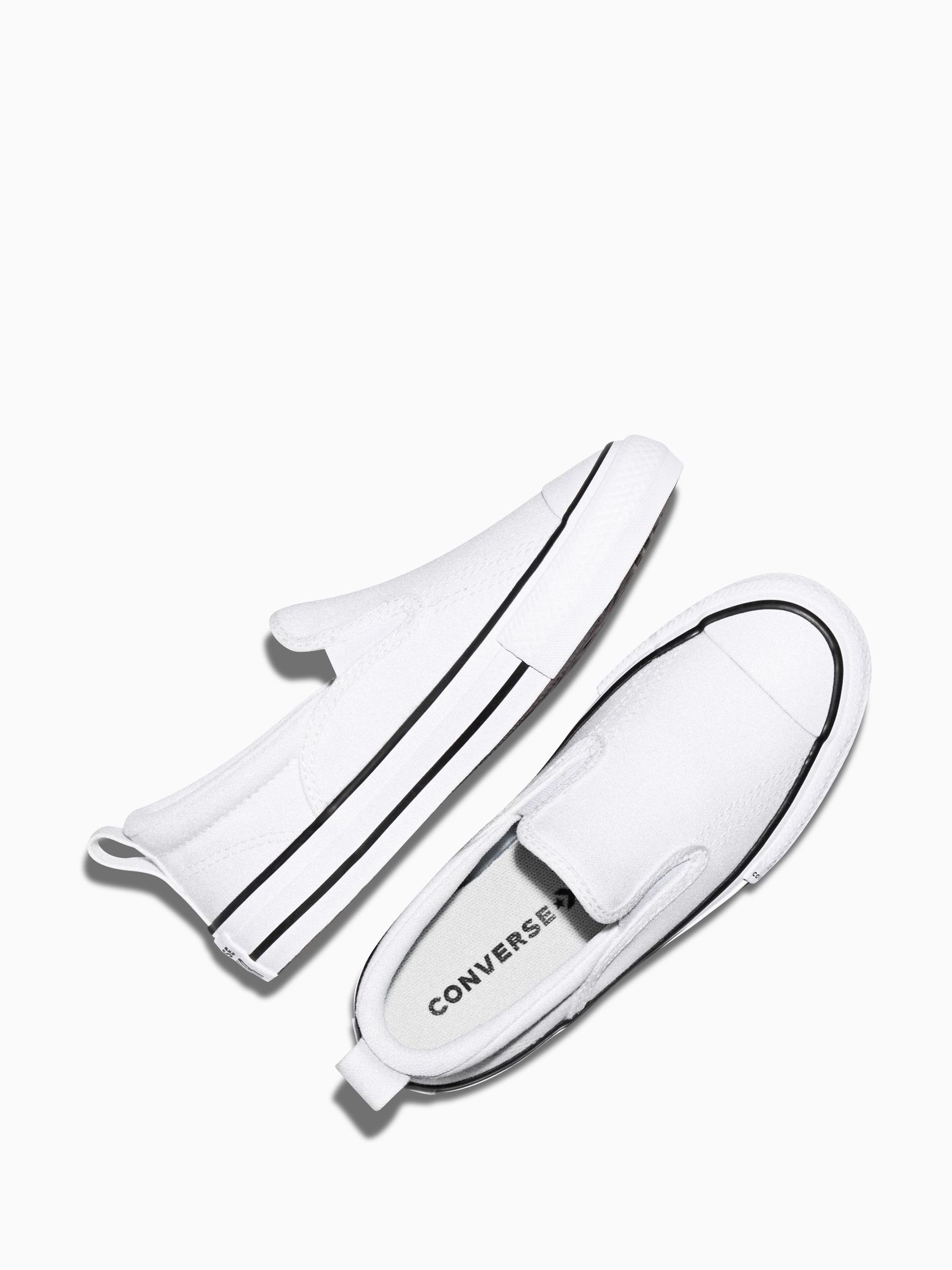 Slip On Solid White Sneakers White Slip-On Sneakers – PEP Online