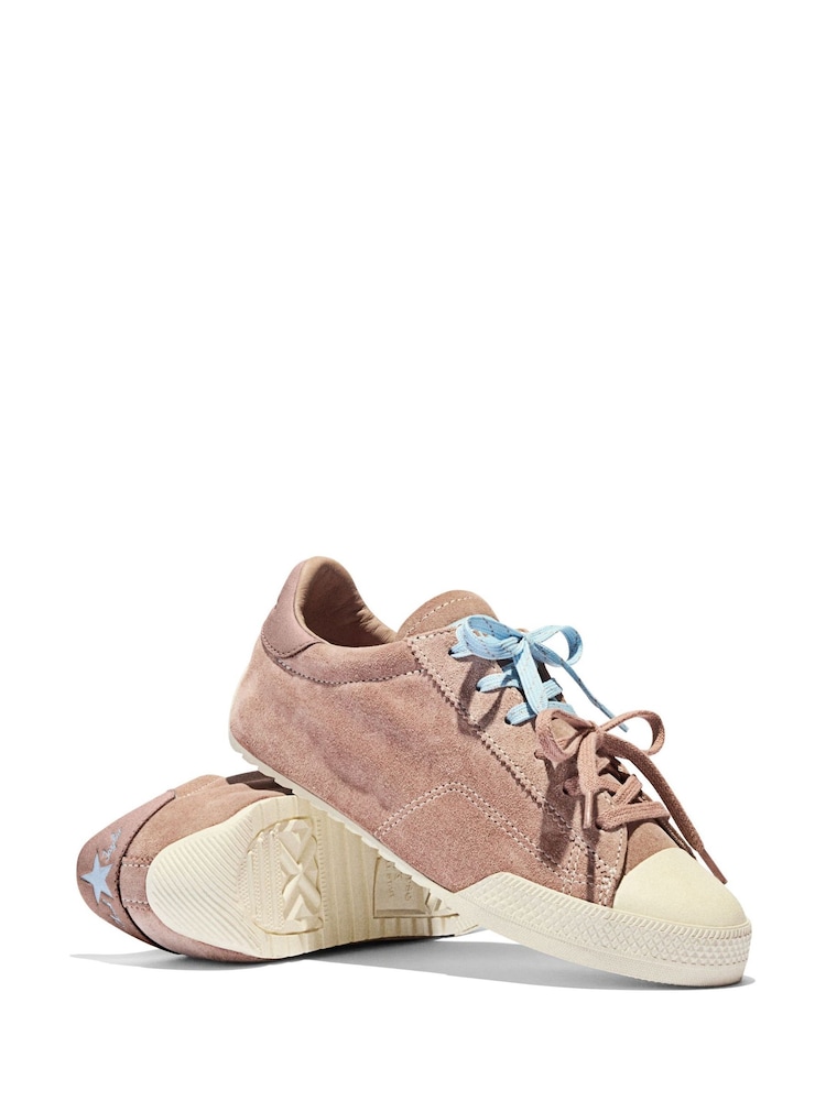 Converse Pink Chuck Lo Pro Trainers - Image 3 of 3