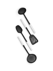 Brabantia Matt Steel Profile Kitchen Utensils Set - Image 1 of 3