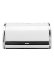 Brabantia White Medium Roll Top Bread Bin - Image 4 of 6