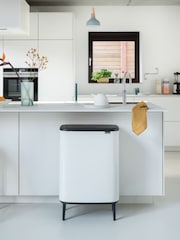 Brabantia White Bo Touch Bin Hi 60L - Image 1 of 6
