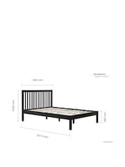 Birlea Black Nova Bed - Image 11 of 12