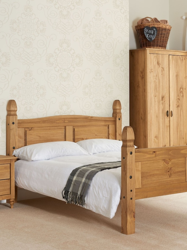 Birlea Pine Corona High End Bed - Image 1 of 3