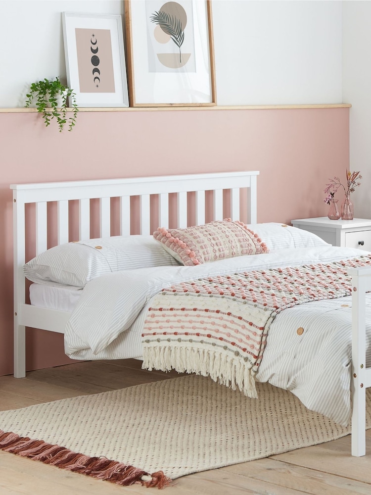 Birlea White Oxford Bed - Image 1 of 8