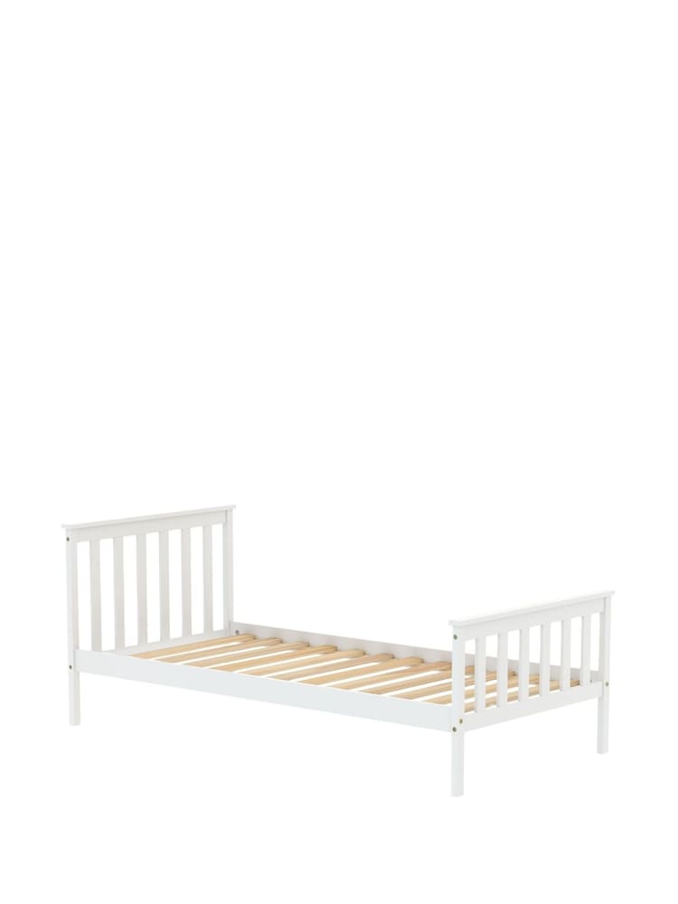 Birlea White Oxford Bed - Image 8 of 8