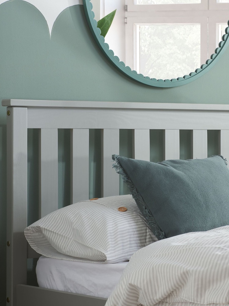 Birlea Grey Denver Bed - Image 2 of 8