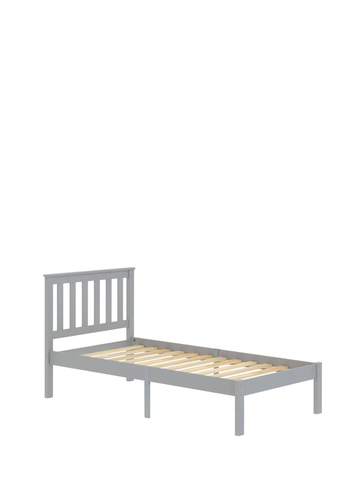 Birlea Grey Denver Bed - Image 8 of 8