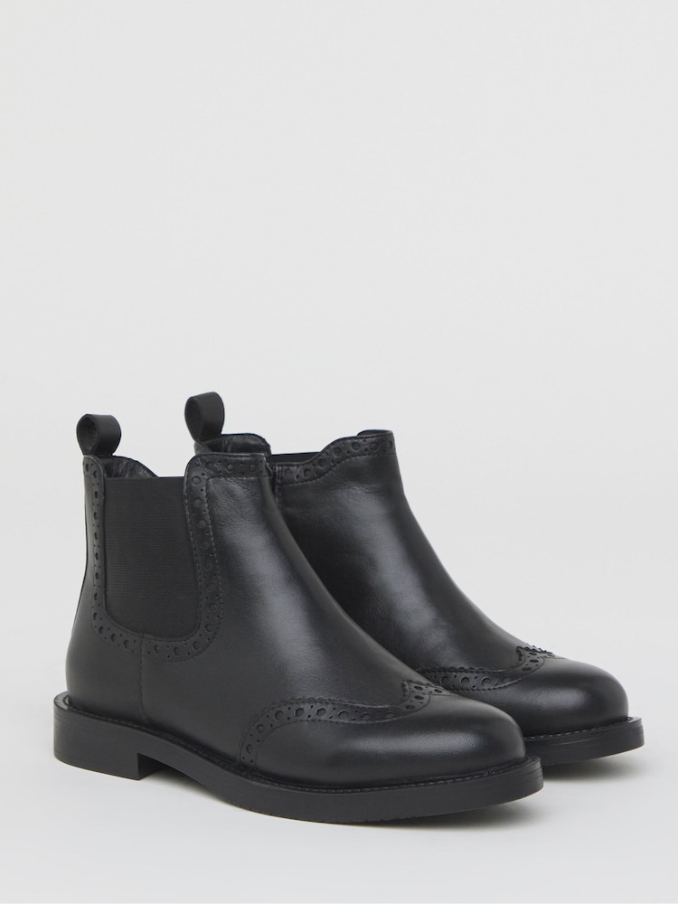JD Williams Chelsea Boots With Brogue Detail - Slika 2 iz 4