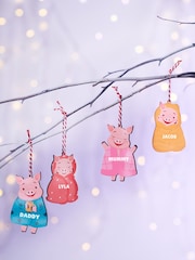 Personalised Pigs In Blankets Christmas Decoration by Oakdene - Image 1 of 3