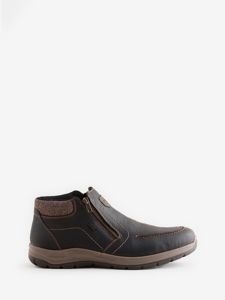 Rieker Brown Shoes Zipper - Image 1 of 2 Rieker Brown Shoes Zipper - Image 1 of 2