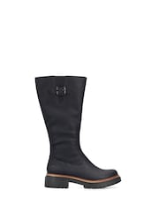 Rieker Zipper Buckle Black Boots - Image 6 of 6