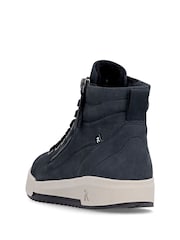 Rieker Blue Zipper Shoes - Imagen 2 de 5