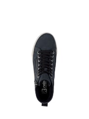 Rieker Blue Zipper Shoes - Imagen 4 de 5