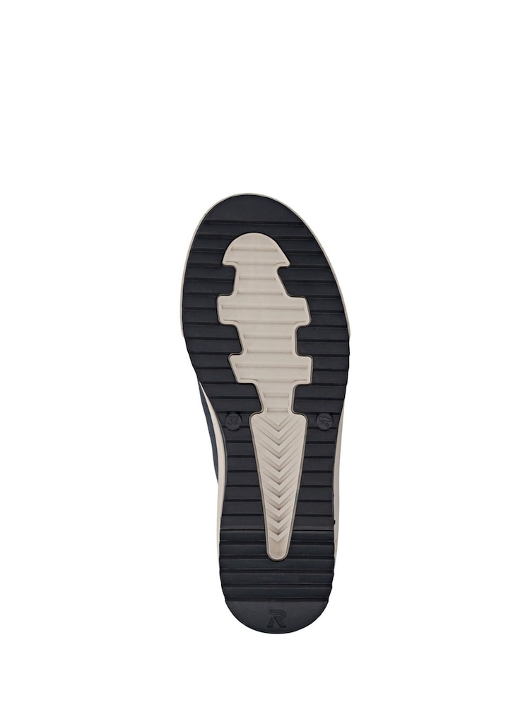 Rieker Blue Zipper Shoes - Image 5 of 5 Rieker Blue Zipper Shoes - Image 5 of 5