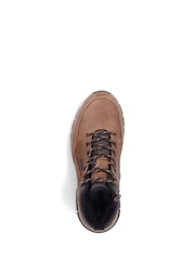 Rieker Zipper Brown Shoes - Image 5 of 6