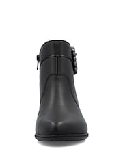 Rieker Zipper Black Boots - Image 4 of 7