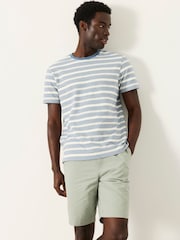 FatFace Selsey Sage Green Pull On Shorts - Image 5 of 6