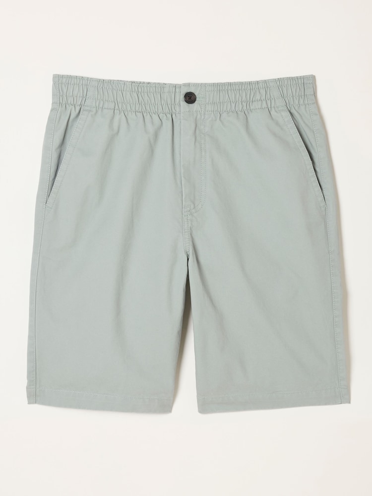 FatFace Selsey Sage Green Pull On Shorts - Image 6 of 6