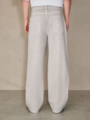 Grey EDIT Baggy Fit Jeans - Image 2 of 11