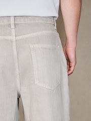 Grey EDIT Baggy Fit Jeans - Image 6 of 11