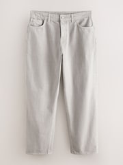 Grey EDIT Baggy Fit Jeans - Image 7 of 11
