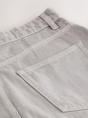 Grey EDIT Baggy Fit Jeans - Image 8 of 11