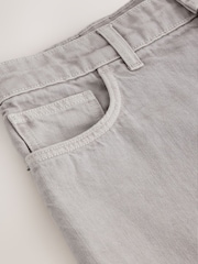 Grey EDIT Baggy Fit Jeans - Image 9 of 11