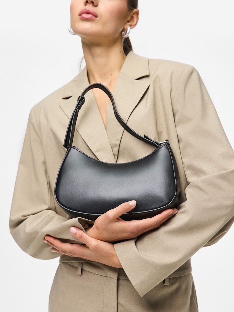 PIECES Black Shoulder Bag - Image 2 of 3