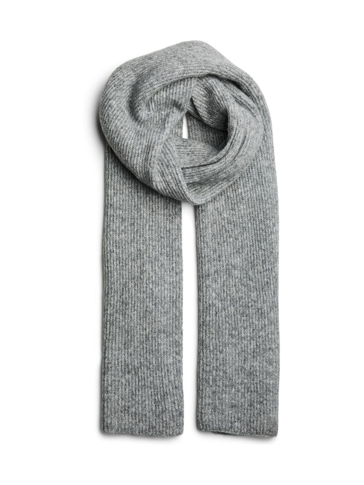 PIECES Grey Cashmere Scarf - Image 1 of 2